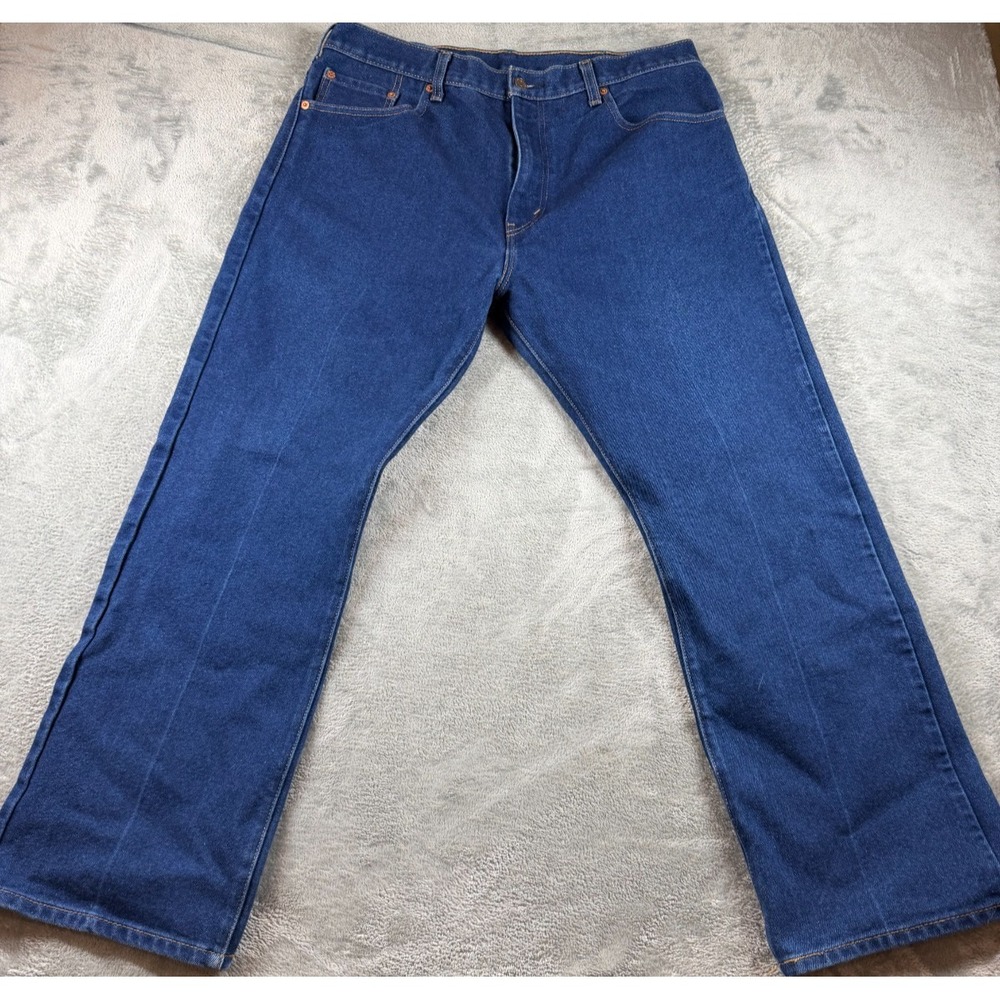 Levi's 517 Bootcut‎ Jeans Mens 38x30 Dark Wash Classic Western Fit